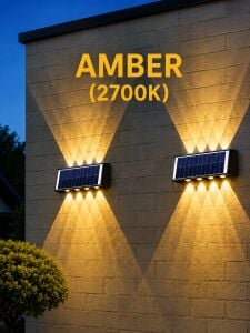 Cata 20 Watt Dış Mekan Modern Aplik Kos Solar Amber CT-8010