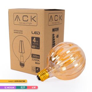 ACK 4W Rustik LED G100 Ampul 2200K AB57-00420