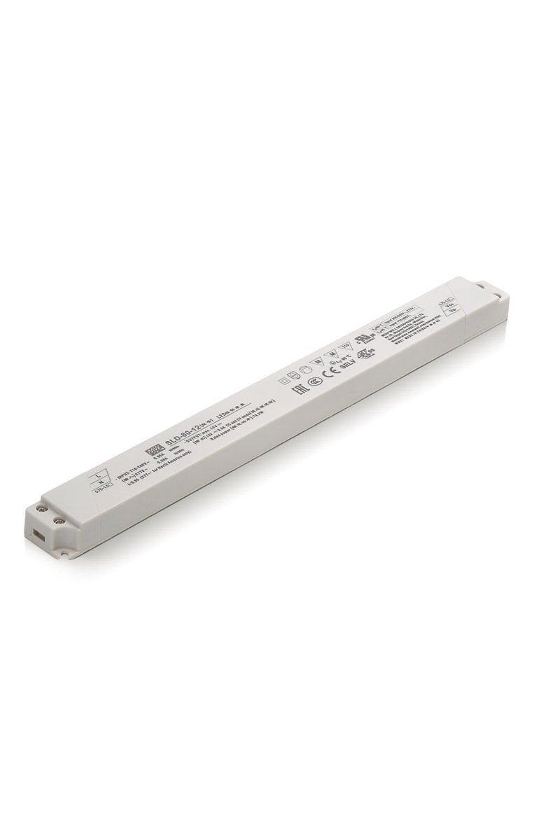 MEANWELL- SLD-80-12 12Vdc 6,6Amp CV+CC CCR:8,4~12V  Led Sürücü - Güç kaynağı