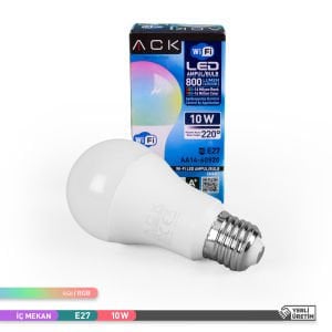 ACK Wi-Fi Akıllı LED Ampul AA14-60920