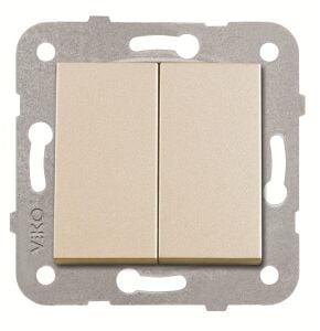 Viko Artline Novella Komütator (Çerçeve Hariç) Saten
