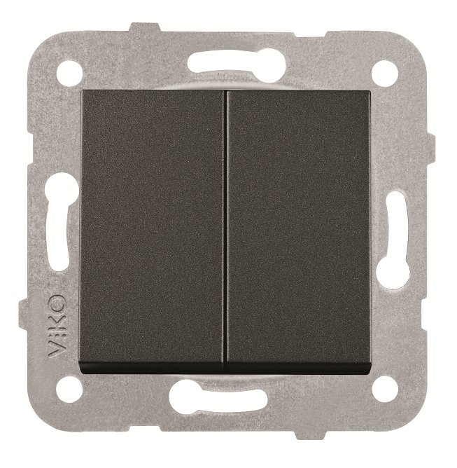 Viko Artline Novella Komütator (Çerçeve Hariç) Siyah