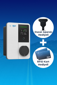 Hims HEVC-22 22kW Bireysel Duvar Tipi Araç Şarj Cihazı