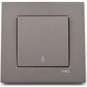 Viko Artline Novella Komütator Veavien (Çerçeve Hariç) Antrasit