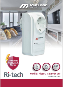 Mutlusan  Akım Korumalı Tekli Priz 001 888 100004 00 00