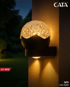 Cata Dış Mekan Işıltı Led Aplik CT-7072