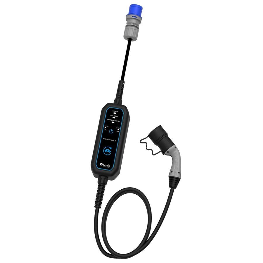Bemis  3,7 - 7,4 kw Mono Elektrikli Araç Şarj Aleti 5 Metre BEV-1221-0001