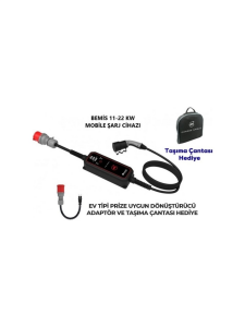 Bemis  11 - 22 kw Pro Elektrikli Araç Şarj Aleti 5 Metre BEV-2331-0001