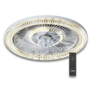 Cata Kristal LED Armatürlü Vantilatör 56cm (23inç) CT-3012