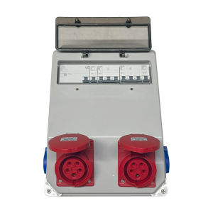 Tem IP67  Kombinasyon Kutusu Ön 2 Ad. IP44 5x16A CEE + 2 Ad. 1x16 Yan