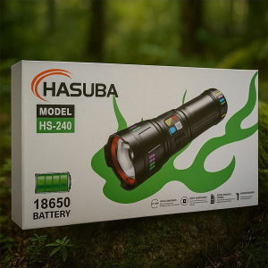 Hasuba HS-240 Metal 1KM 30.000 Lümen El Feneri