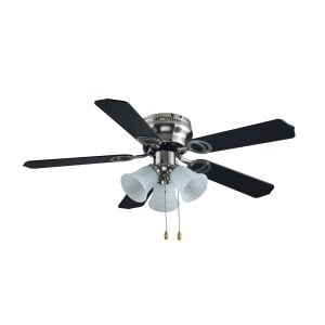 Vanti  60W Siyah Kaplama Tavan Vantilatör KCF284