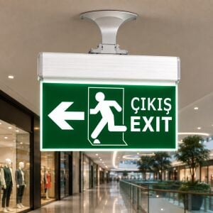Cata Şarjlı Exit Acil Çıkış Armatür Serisi CT-9163