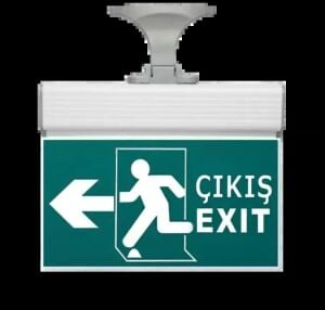 Cata Şarjlı Exit Acil Çıkış Armatür Serisi CT-9163