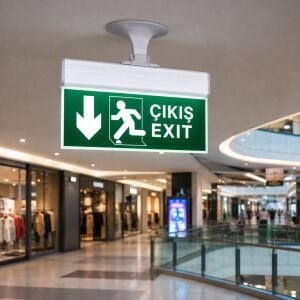 Cata Şarjlı Exit Acil Çıkış Armatür Serisi CT-9164
