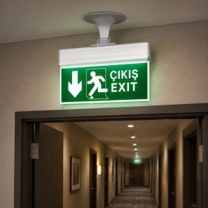 Cata Şarjlı Exit Acil Çıkış Armatür Serisi CT-9164