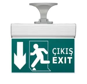 Cata Şarjlı Exit Acil Çıkış Armatür Serisi CT-9164