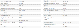 Cata 6W Rustik Uzun Fılament Led Ampul CT-4284