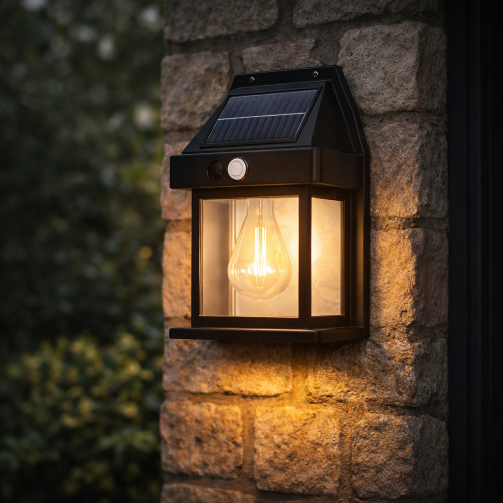 Cata Gece Solar Duvar Apliği CT-7319