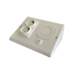 Nisa 3 Watt  Tezgah Altı Plastik Priz E2130