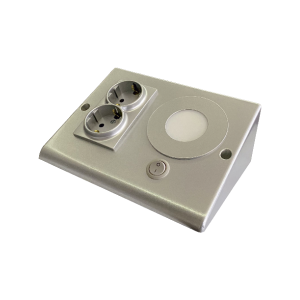 Nisa 3 Watt  Tezgah Altı Plastik Priz E2130