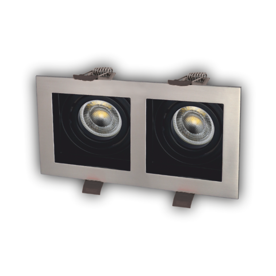 Cata Pars 2'li Satin - Siyah Dekoratif Spot CT-5226 (Ampül ve Duy Hariç)