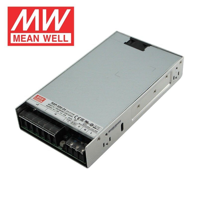 MEANWELL- RSP-500-24 	24Vdc 21.0Amp  Güç Kaynağı