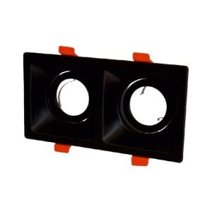 Cata Dekoratif Spot Puma 2'li Siyah CT-5005 (Ampül ve Duy Hariç)