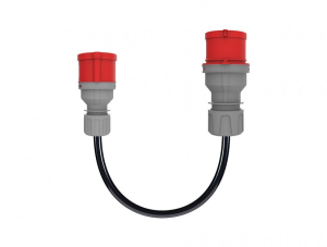 Bemis Cee Norm Adaptör 5x2,5 Ttr  5/32A Fiş - 5/16A Priz (30cm Kablolu) Elektrikli Araç Şarj BKT-1008-2511