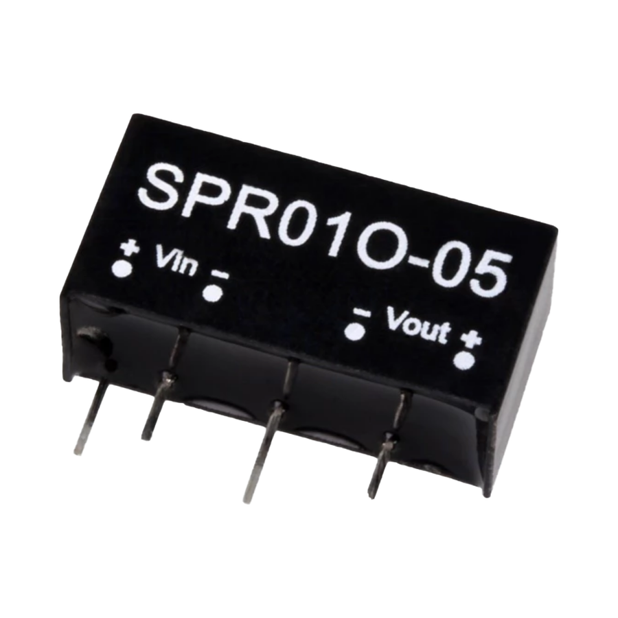 MEANWELL- SPR01O-05 48DC 05DC 200mA  Dönüştürücü