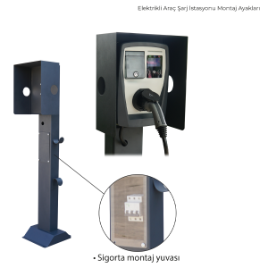 Global Elektrikli Araç Montaj Ayağı Sigorta ve Şapkalı