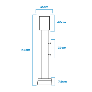 Hims Elektrikli Araç Montaj Ayağı ( Sigorta Hariç ) EMMA-A1