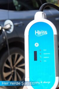 Hims HCTK-G-3 3.7kW Ev Tipi Taşınabilir Elektrikli Araç Şarj Cihazı