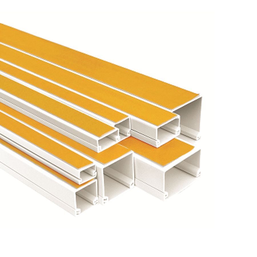 Mutlusan 25x16 mm Kablo Kanalı Yapışkan Bantlı - Canalex Seri 001 157 025016 20 00