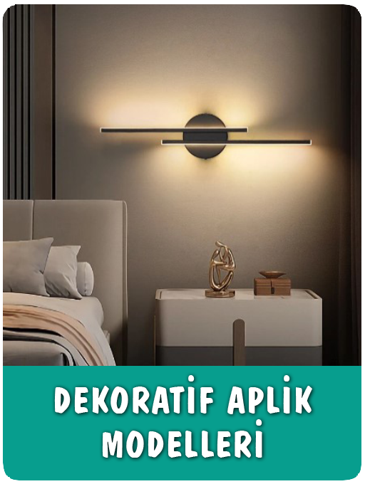 Dekoratif Aplik Modelleri