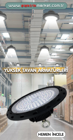 Yüksek tavan aydınlatma / Endüstriyel Aydınlatma Fabrika Aydınlatma Modelleri