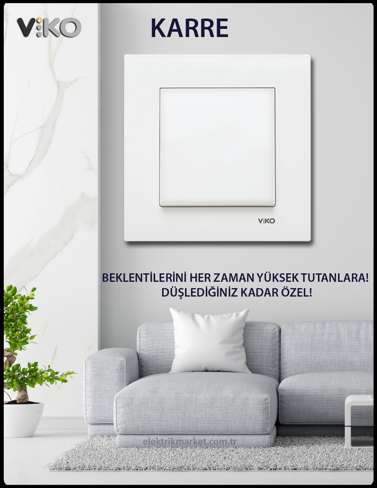 Viko Karre Anahtar Priz