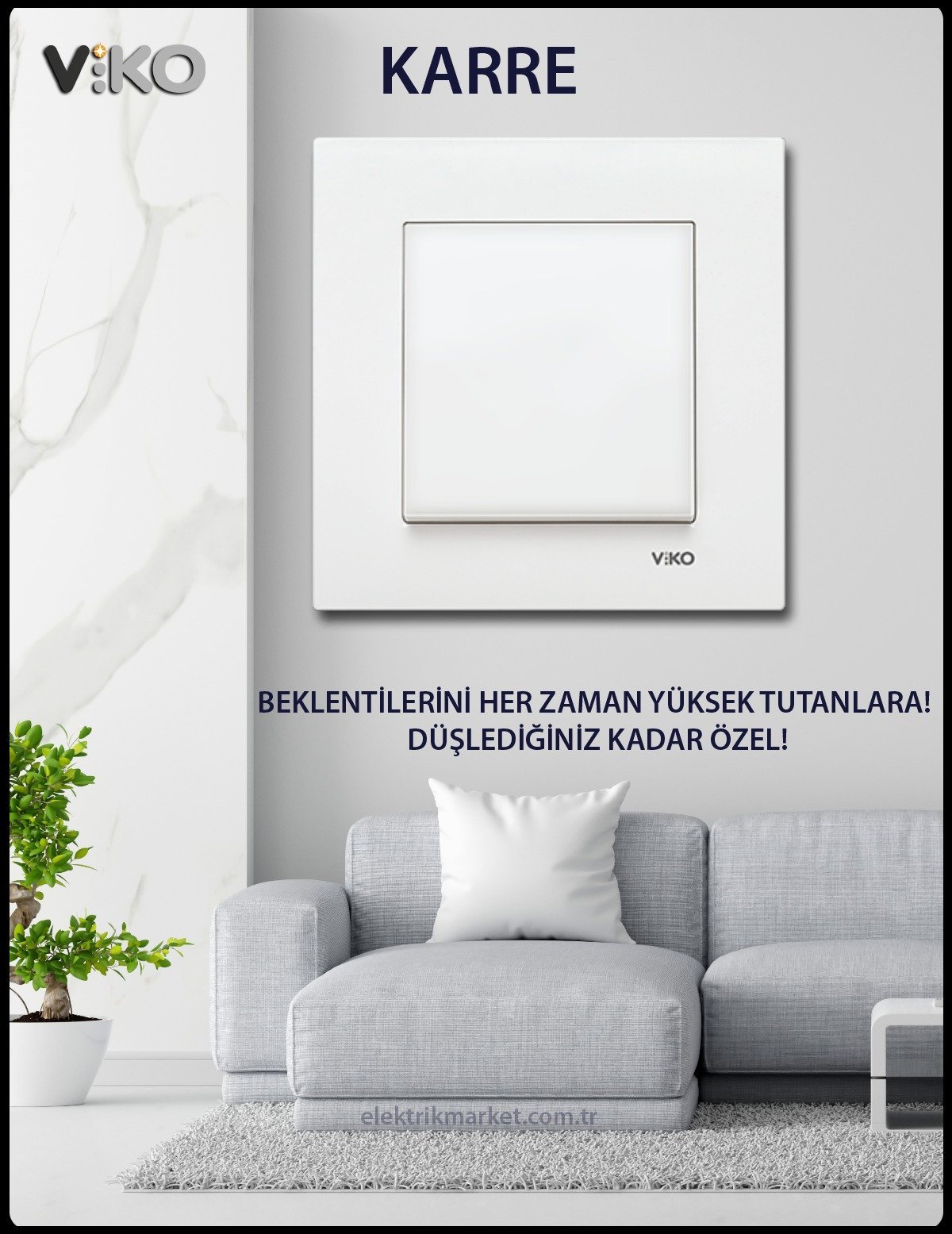 Viko Karre Anahtar Priz