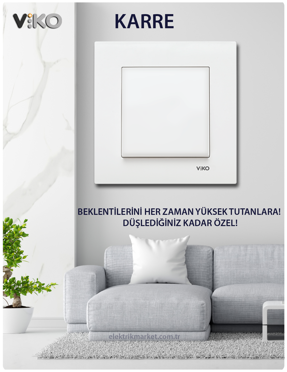 Viko Karre Anahtar Priz
