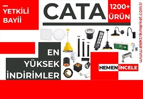 TOPTAN CATA AYDINLATMA