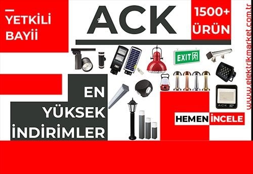 TOPTAN ACK AYDINLATMA