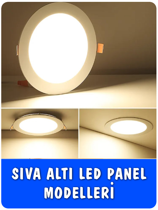 Sıva Altı Led Panel Modelleri
