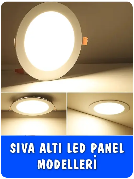 Sıva Altı Led Panel Modelleri